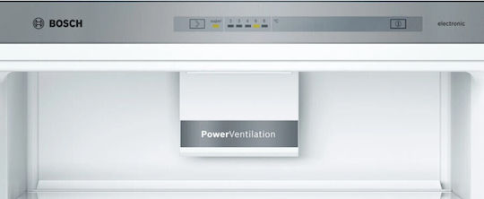 Bosch Ψυγειοκαταψύκτης 503lt Υ191xΠ70xΒ77εκ. Inox KGV58VLEAS