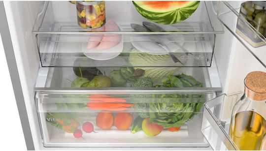 Bosch Fridge-Freezer 440lt Total NoFrost H203xW70xD66.7cm Inox KGN492IDF
