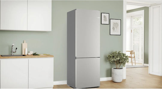 Bosch Fridge-Freezer 440lt Total NoFrost H203xW70xD66.7cm Inox KGN492IDF