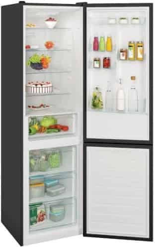 Candy Ψυγειοκαταψύκτης 377lt Total NoFrost Υ200xΠ59.5xΒ65.8εκ. Μαύρος CCE4T620EB