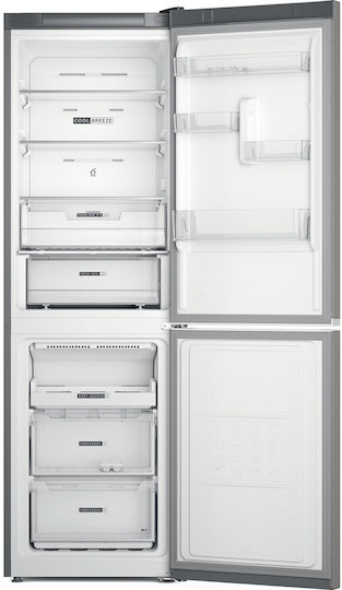 Whirlpool Ψυγειοκαταψύκτης 335lt Total NoFrost Υ191.2xΠ59.6xΒ67.8εκ. Inox W7X 82O OX