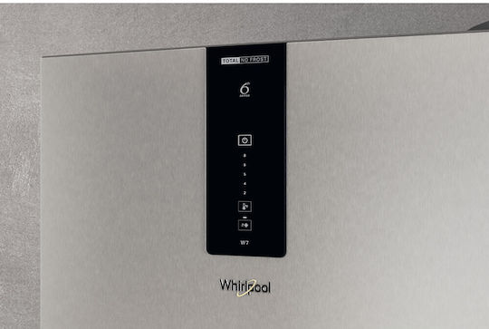 Whirlpool Ψυγειοκαταψύκτης 335lt Total NoFrost Υ191.2xΠ59.6xΒ67.8εκ. Inox W7X 82O OX