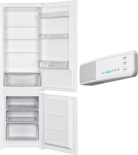 Pyramis Built-in Fridge-Freezer 319lt H178xW54xD54cm White BIR 178