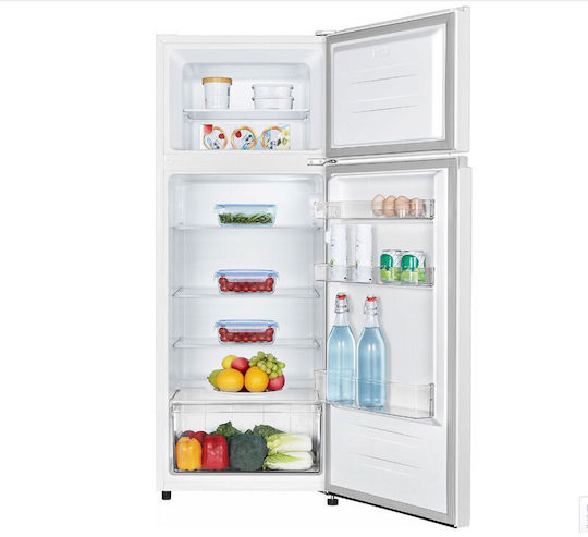Hisense Ψυγείο Δίπορτο 206lt Υ143.4xΠ55xΒ54.2εκ. Λευκό RT267D4AWE
