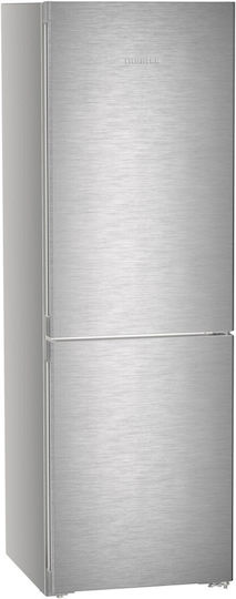 Liebherr Ψυγειοκαταψύκτης 321lt NoFrost Υ185.5xΠ59.7xΒ67.5εκ. Inox Plus