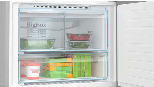 Bosch Combină frigorifică 631lt Total NoFrost Î186xL86xA81cm. Inox KGN86AIDR