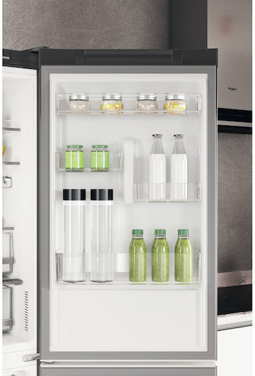 Whirlpool Ψυγειοκαταψύκτης 335lt Total NoFrost Υ191.2xΠ59.6xΒ67.8εκ. Inox W7X 82O OX H