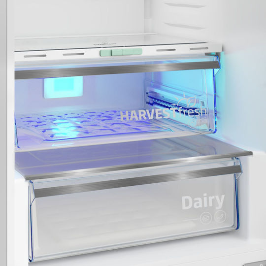 Beko Ψυγειοκαταψύκτης 355lt NoFrost Υ203xΠ59.5xΒ66.3εκ. Γκρι B5RCNE405LXBR
