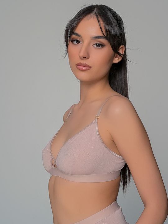 Bralette Lycra Bej Milenabyparis 183648