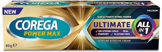 Corega Ultimate All-In-One for Even Greater Chewing Power Fixative Cream 40gr