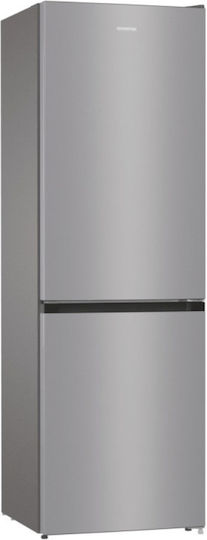 Gorenje Fridge-Freezer 300lt Total NoFrost H185xW60xD59.2cm Inox NRKE62XL