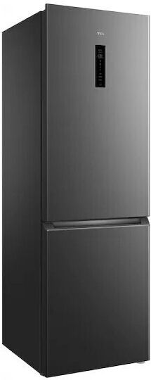 TCL Fridge-Freezer 318lt Total NoFrost H185xW59.5xD63cm Gray RP318BSE1