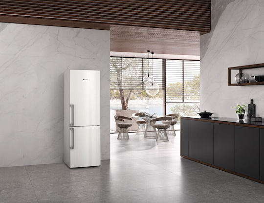 Miele Combină frigorifică 308lt Î186xL60xA65cm. Alb Alb KF 4472 CD