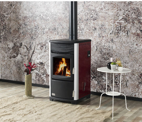 Teba TF-25 Σόμπα Pellet Καλοριφέρ 25.4kW Μπορντό