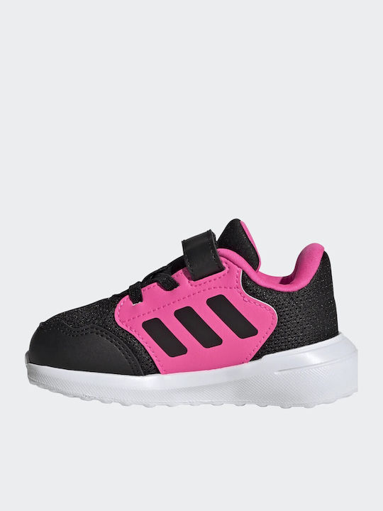 Tensaur TENSAUR RUN 3.0 EL Kids Sports Shoes Running with Hoop & Loop Closure Black