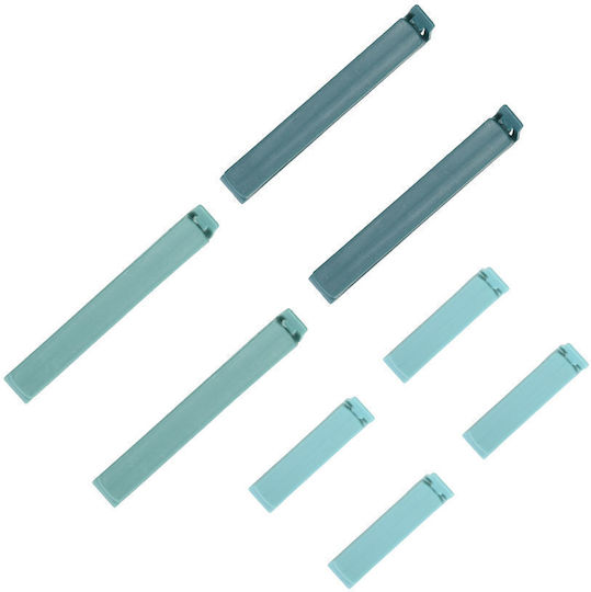 Food Bag Clips Homely 2 Sizes Mint Set 12 Pieces