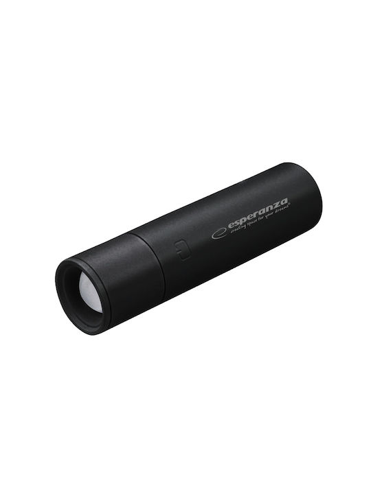 Esperanza Wiederaufladbar LED Schreibtischlampe in Schwarz Farbe