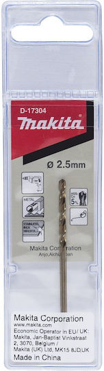 Makita Drill Cobaltium for Metal 2.5x57mm