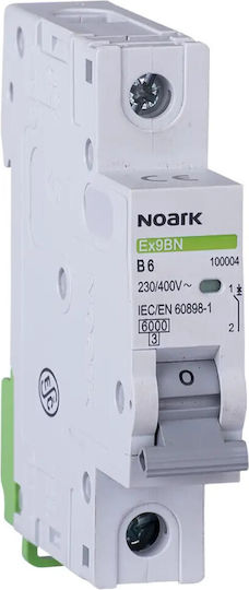 Noark Automatic Circuit Breaker 63A Single-pole AC 100194