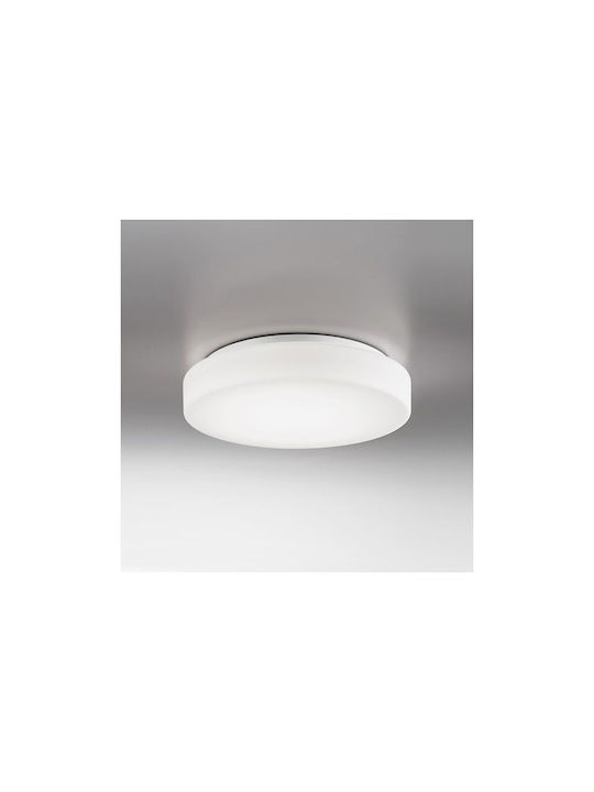 Zafferano Plafonieră de Tavan Albă cu LED Integrat
