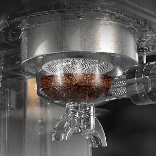 Hibrew H10a Αυτόματη Μηχανή Espresso Πίεσης 19bar για Cappuccino Καφέ