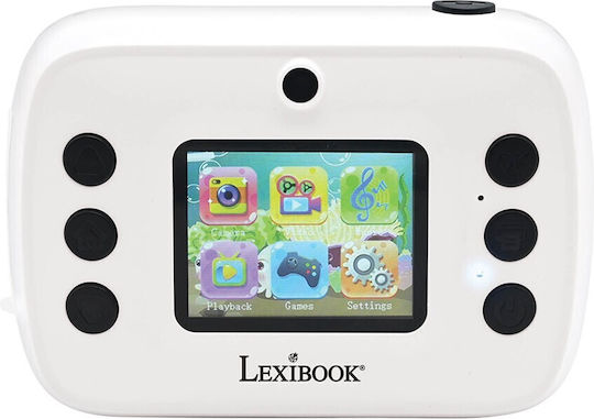 Lexibook StarCam Print Kinderkamera mit Thermodruck Weiß