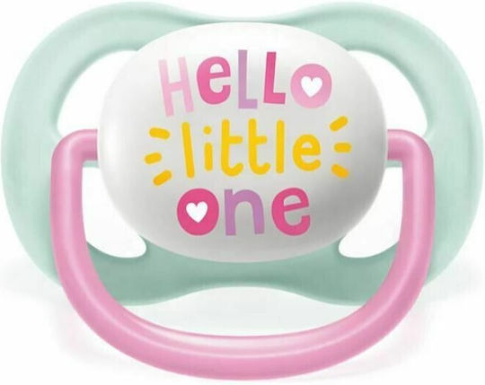 Philips Ultra Air Πιπίλες Σιλικόνης Hello Little One για 0-6 μηνών 2τμχ