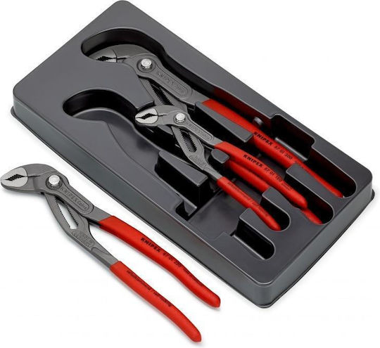 Knipex Cobra Water Pump Plier Set 180mm 3pcs