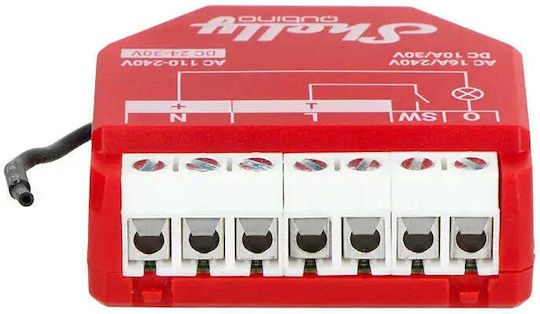 Shelly Qubino Z-Wave 1PM Intelligenter Schalter 1 Kanal Wi-Fi Z-Wave & RF 16A