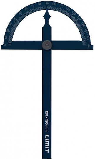 Limit Limit Electricians Aluminum Angle Ruler Length 15cm with Protractor