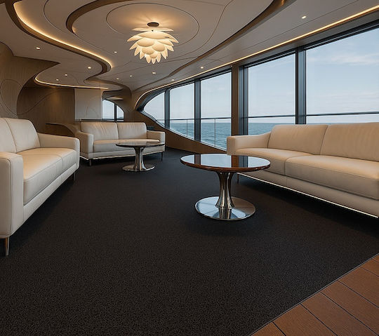 Newplan Plastic Floor PVC 12mm in Roll with Width 1.22m (price per sq.m)