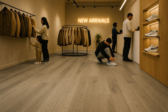 Newplan Πλαστικό Δάπεδο PVC 0.6mm σε Ρολό με Πλάτος 4m (τιμή ανά τ.μ)