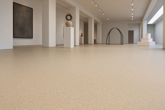Newplan Plastikboden PVC Gold Star 0.6mm in Rolle mit Breite 2m (Preis pro m²)