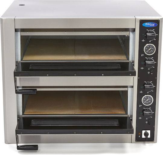 Lappas LPX-4430 Electric Cuptor de Pizza Cărămidă de foc 10kW 90x77x74cm