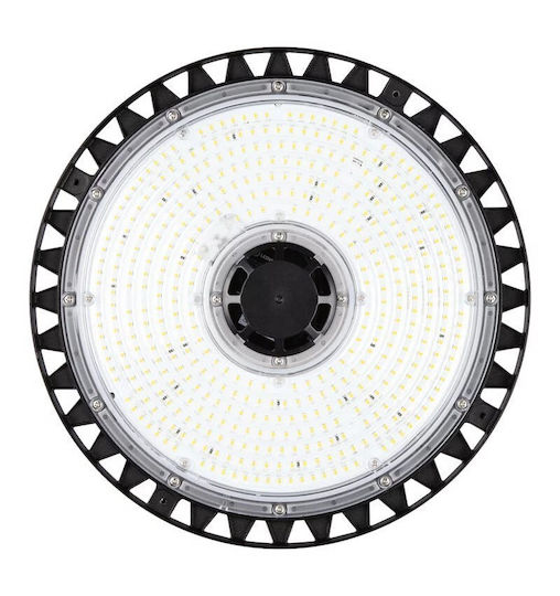 Ledvance Φωτιστικό Καμπάνα 155W Φυσικό Λευκό 22000lm με Ενσωματωμένο LED Μαύρο