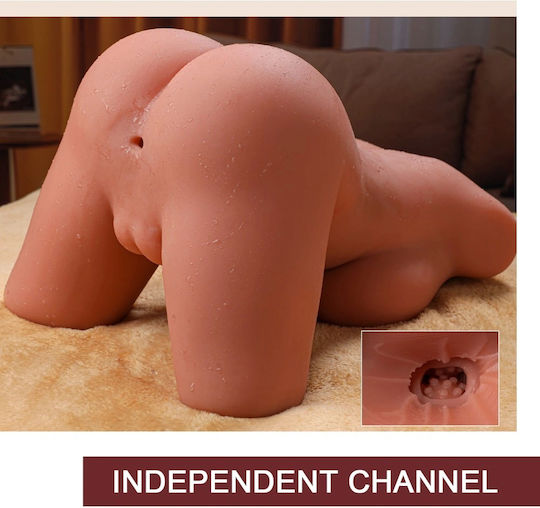 Curve Toys Masturbator Butt με Δόνηση