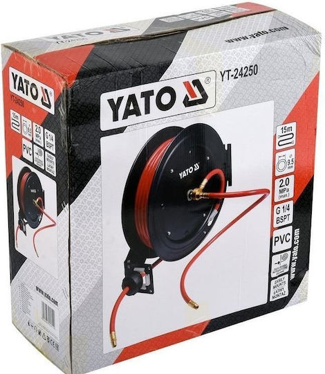 Yato YT-24250 Λάστιχο Αέρος 15m Με Ανέμη