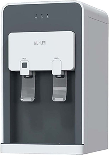 Muhler Bottle Desktop Water Cooler with Cold Water Flow 2lt/h