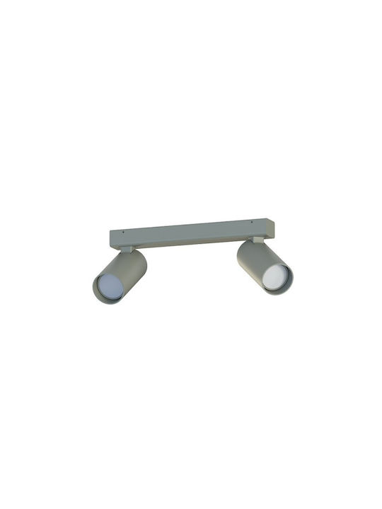 Nowodvorski Double Spot with Socket GU10 in Gray Color