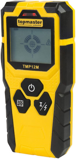 Topmaster 261401 Ψηφιακός Ανιχνευτής Καλωδίων, Μετάλλου, Ξύλου & Σωλήνων