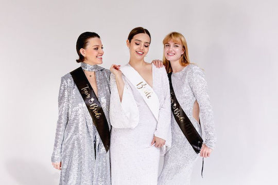 Σετ Κορδέλες Bride & Team Bride – 6 Τεμάχια