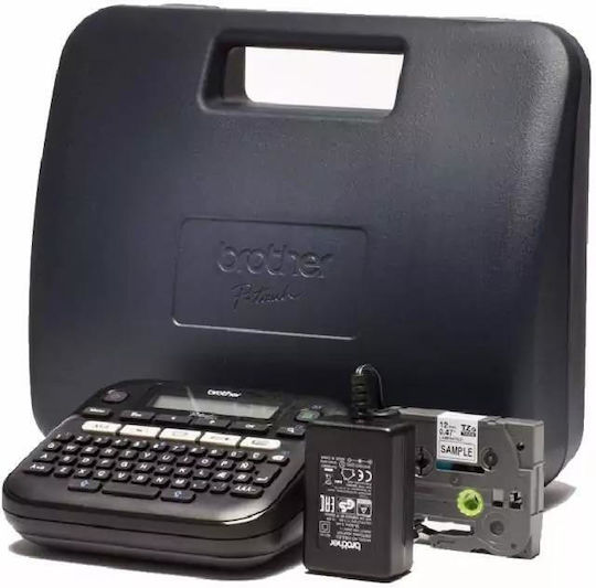 Brother Ptd210yj1 Ptd210 P-touch Desktop Label Printer Tze Tapes 3.5 To 12 Mm