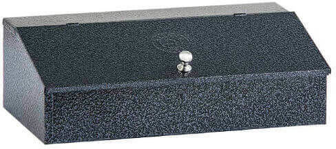 Metano Coffee Box Small Hammered Silver 3 Seats L28xW15xH9cm