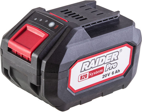 Raider Baterie Unealtă Litiu 20V cu Capacitate 6Ah