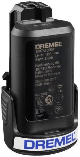 Dremel Werkzeugbatterie Lithium 12V mit Kapazität 2Ah 880