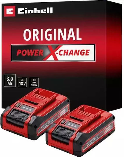 Einhell Werkzeugbatterie Lithium 18V mit Kapazität 3Ah