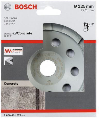 Bosch Universal Turbo Grinding Disc Construction Materials 125mm Set 1pcs