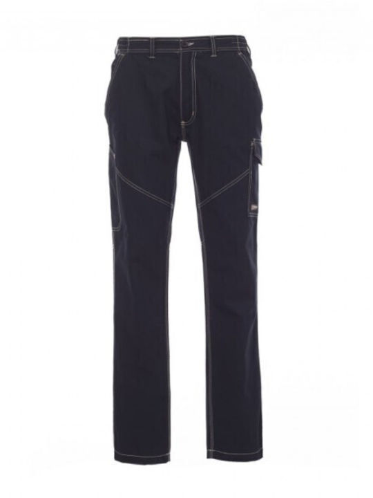 Payper Worker Stretch Summer Work Trousers Navy Blue