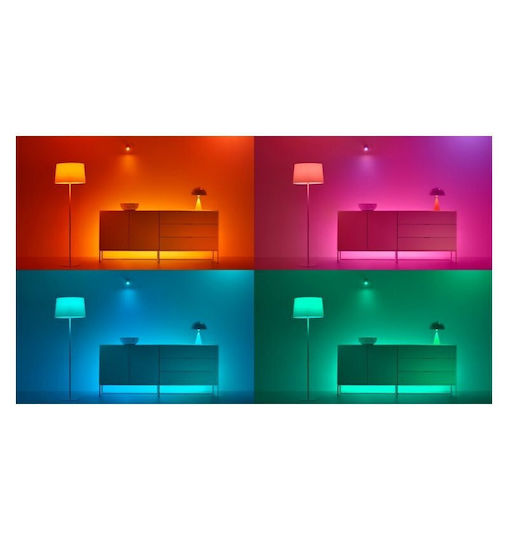 WiZ Смарт крушка LED за фасунга B22 и форма A60 RGB