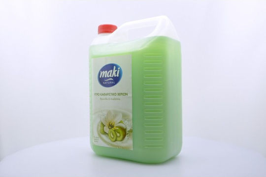 Maki Κρεμοσάπουνο Χεριών 4lt Άρωμα Γιασεμί & Ακτινίδιο